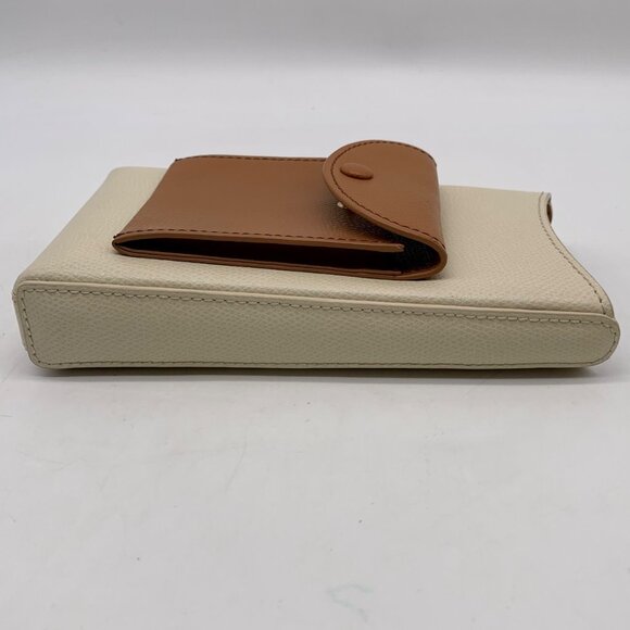 Cafune Camber Cream and Camel Italian Leather Sling - Picture 4 of 12